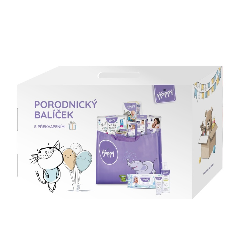 HAPPY Porodnický balíček XL COMFORT