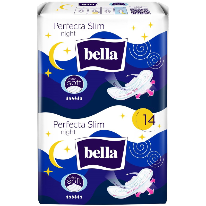 Bella Perfecta Slim Night Extra Soft vložky