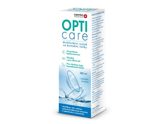 Cemio OPTI care multifunkční roztok na kontaktní čočky 380 ml