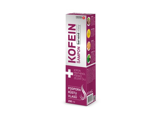 Cemio Kofein Colour kofeinový šampon 250 ml