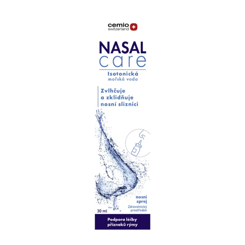 Cemio Nasal Care isotonická mořská voda 30 ml