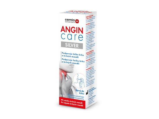 Cemio Angin Care Silver sprej do krku 30 ml