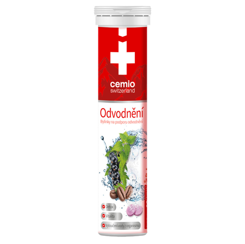 CEMIO Odvodnění 20 šumivých tablet