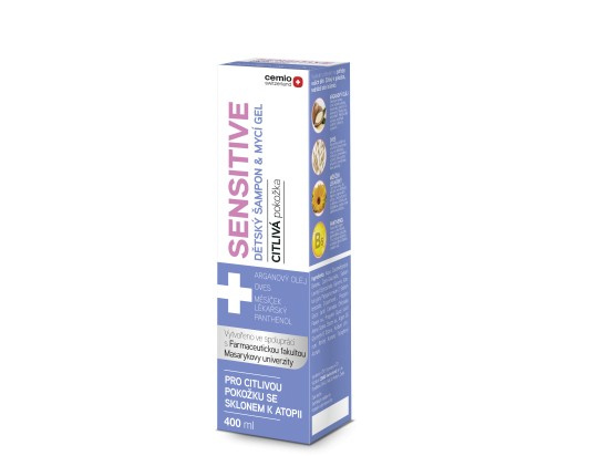 Cemio Sensitive šampon a sprchový gel pro děti 400 ml