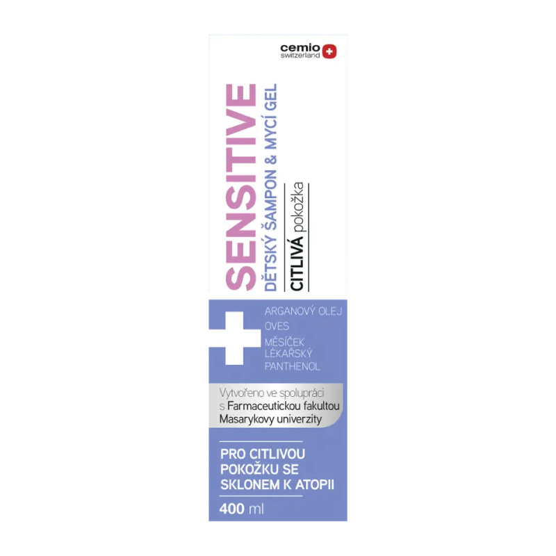 Cemio Sensitive šampon a sprchový gel pro děti 400 ml