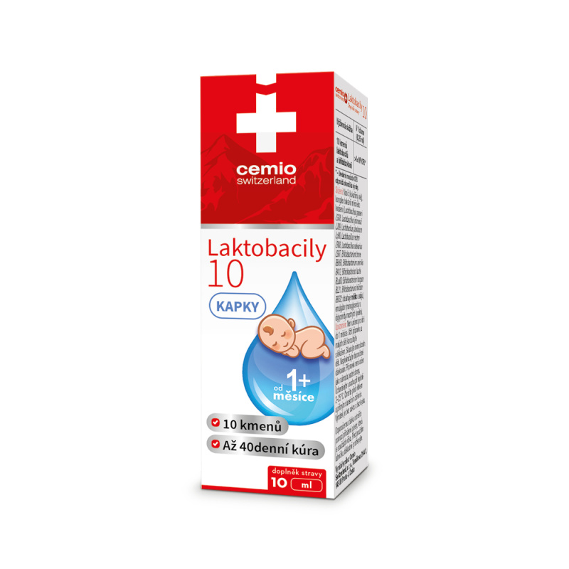 CEMIO Laktobacily 10 kapky 10 ml