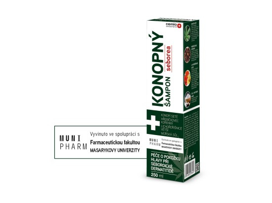 Cemio Konopný šampon Seborea 250 ml
