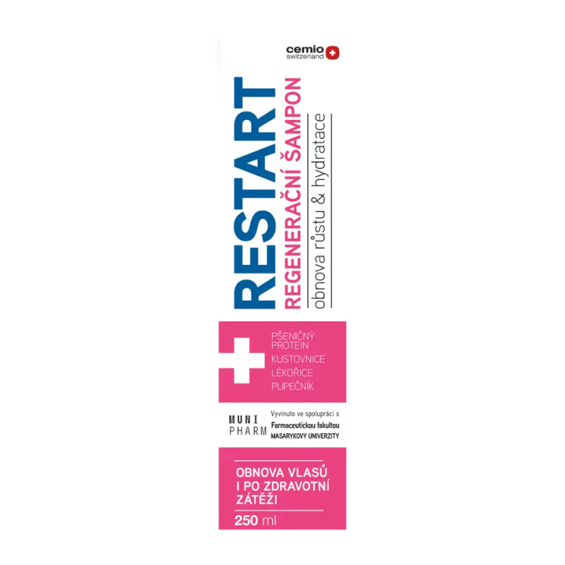 Cemio RESTART Regenerační šampon 250 ml