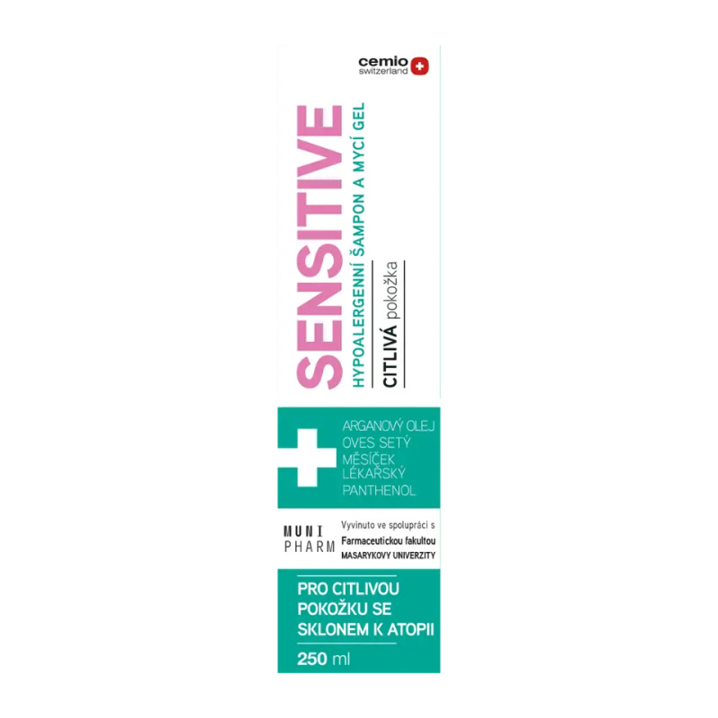 Cemio šampon 250ml sens. hypoalergenní