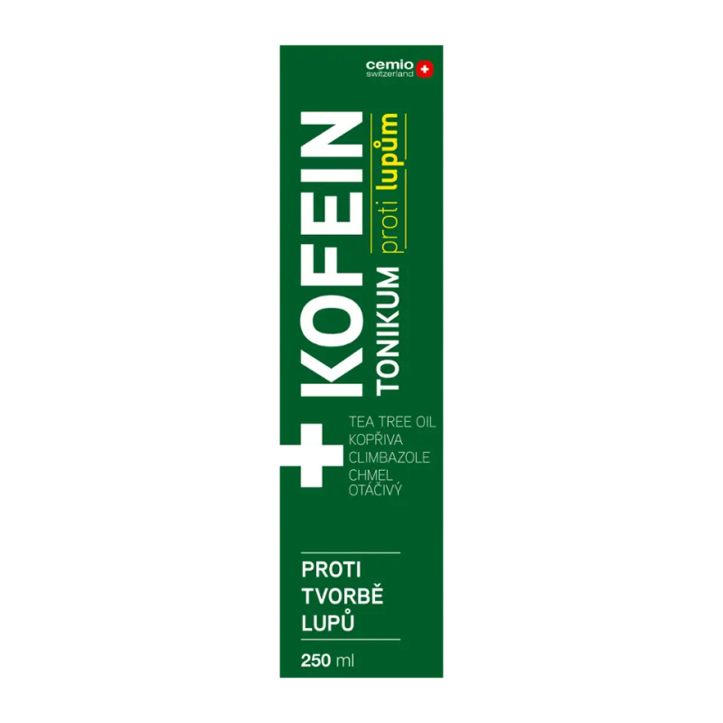 Cemio Kofein tonikum proti lupům 250 ml