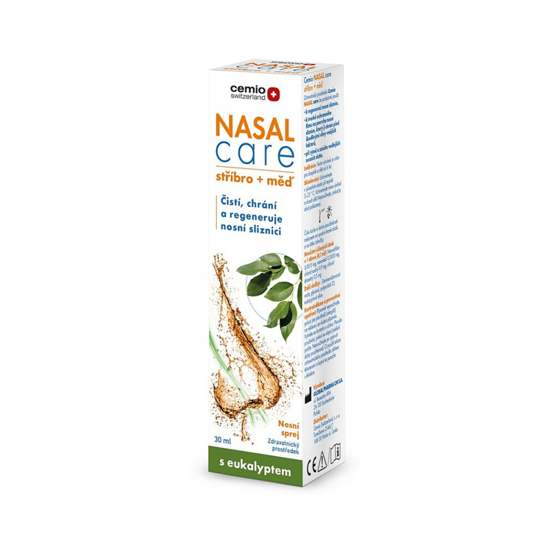 CEMIO Nasal care stříbro + měď 30 ml