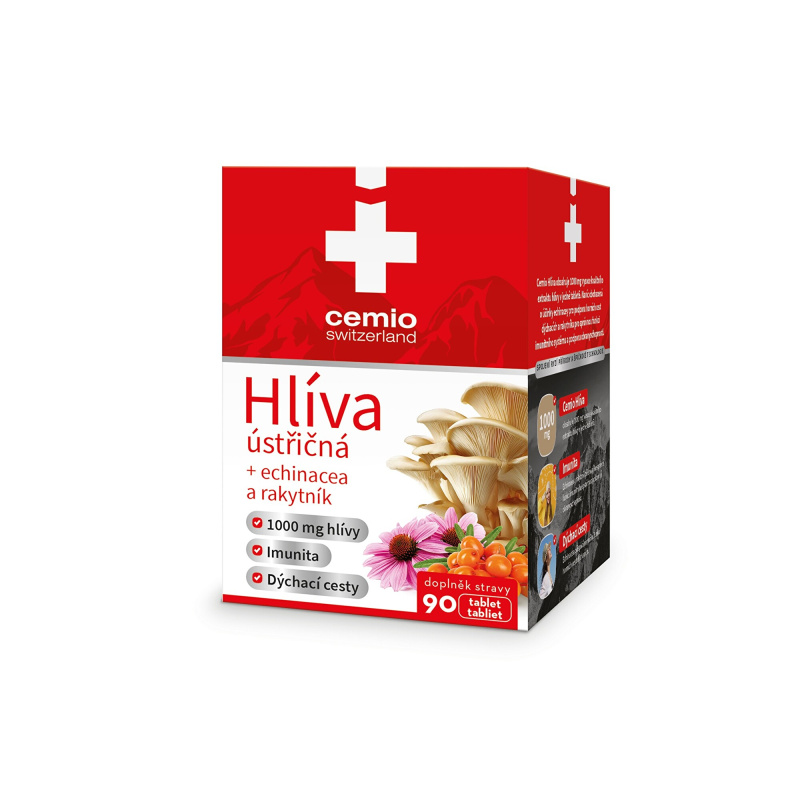 Cemio Hlíva s rakytníkem a echinaceou 90 tablet