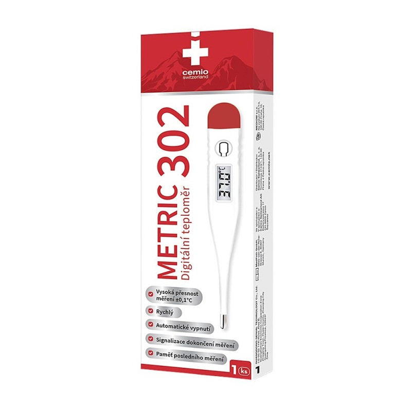 CEMIO Metric 302 Digitální teploměr NEW