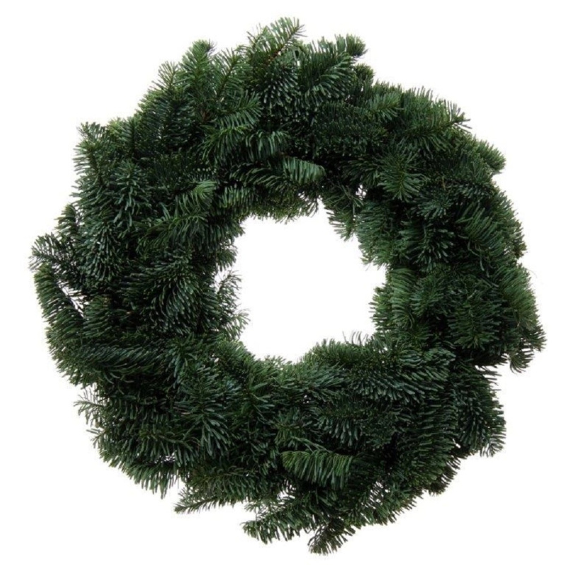 Věnec Nobilis poloviční nezdobený 27 cm