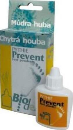 PYTHIE BIODEUR Chytrá houba Prevent Foot Powder 4 g