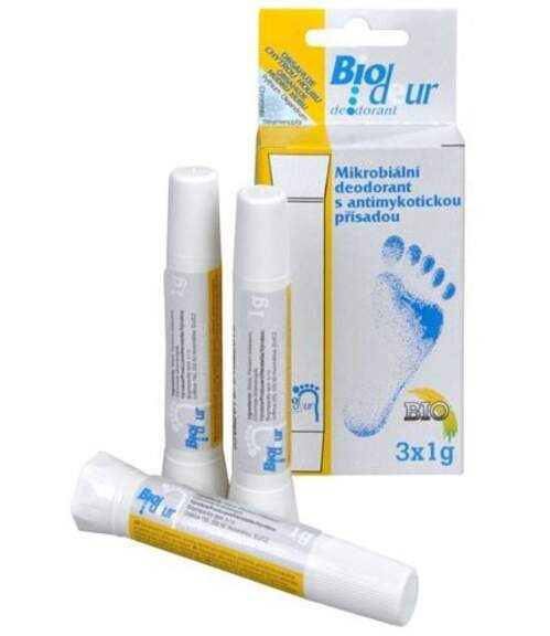 Biodeur Mikrobiální deodorant, 3x1 g