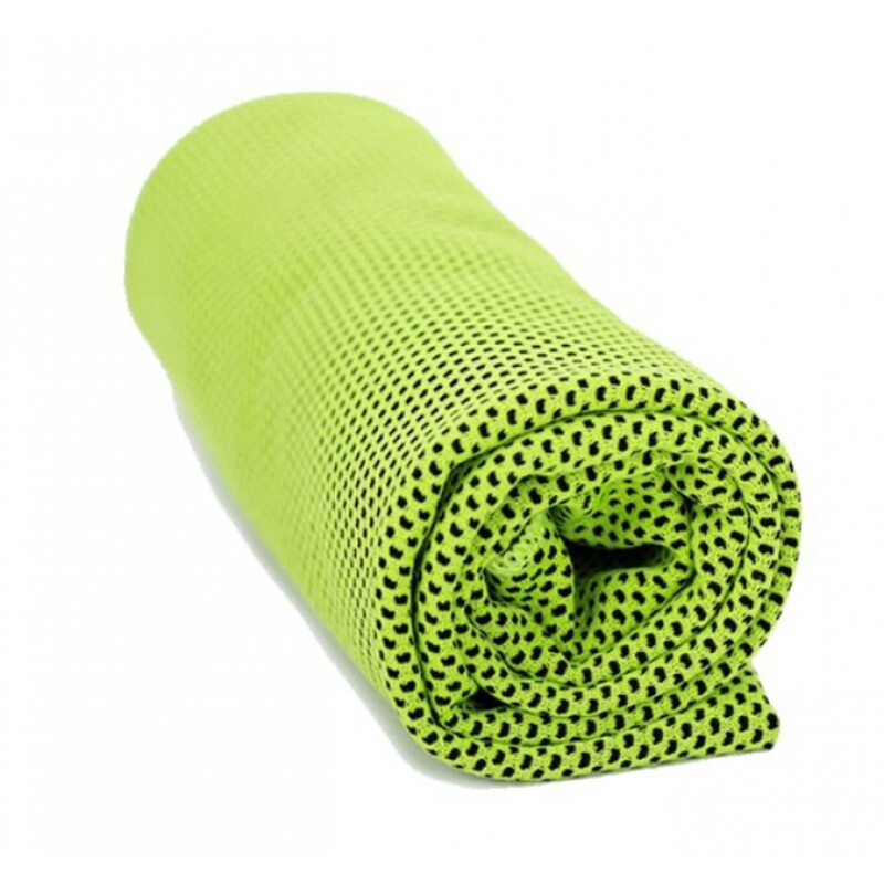 SJH 540C Chladící ručník 32x90 cm zelený