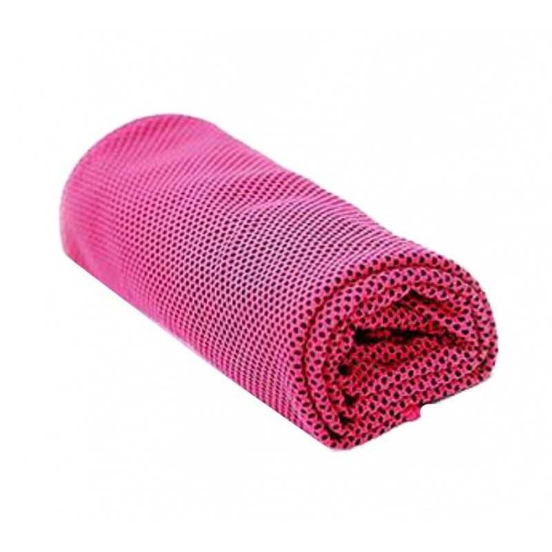 SJH 540A Chladící ručník 32x90 cm růžový