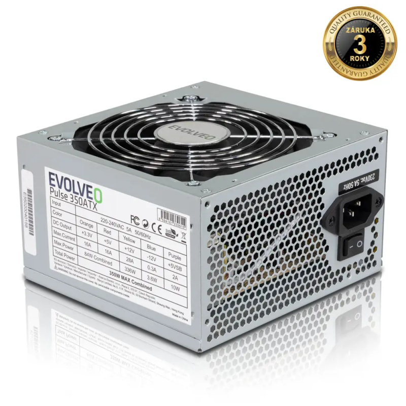 EVOLVEO 350W bulk (EP350PP12B) Černá