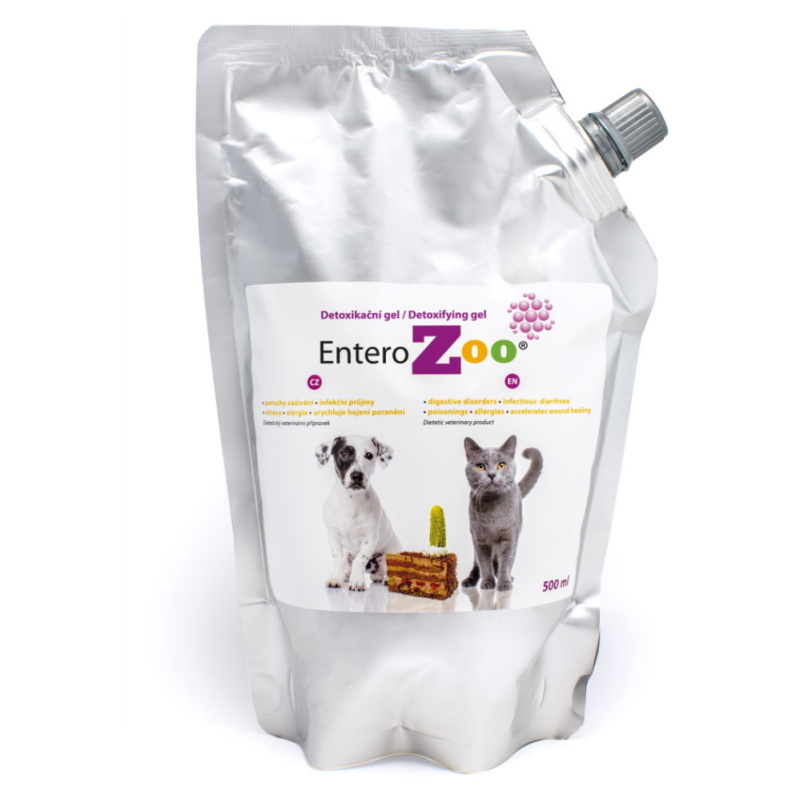 Entero ZOO detoxikační gel 500 ml doypack