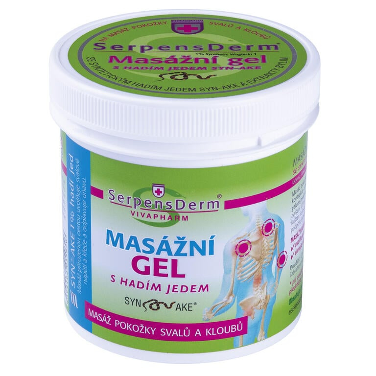 SERPENSDERM Masážní gel s hadím jedem 250ml