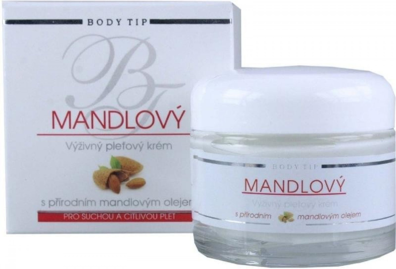 BODY TIP Mandlový výživný krém suchá citlivá pleť 50ml