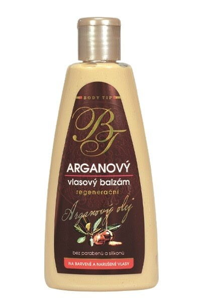 Balzám na vlasy s BIO arganovým olejem BODY TIP 250 ml