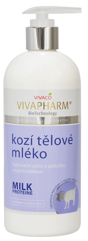 Tělové mléko s kozím mlékem VIVAPHARM