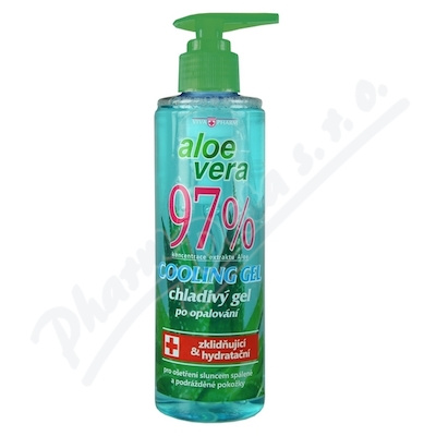 VIVACO Chladivý gel po opalování s Aloe Vera 97% 250 ml