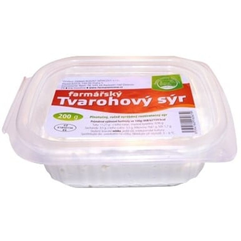 Farma rodiny Němcovy Farmářský tvarohový sýr