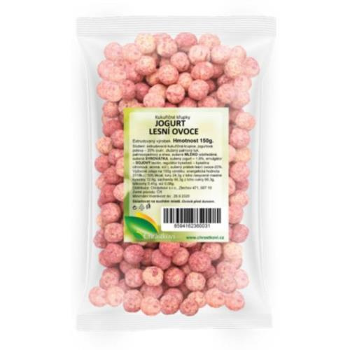Chrástkovi kukuřičné křupky jogurtové lesní ovoce 150g