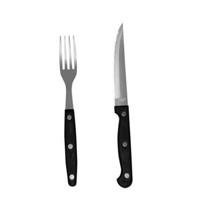 Sada příborů steak 12-dílná plastová rukojeť 1 ks