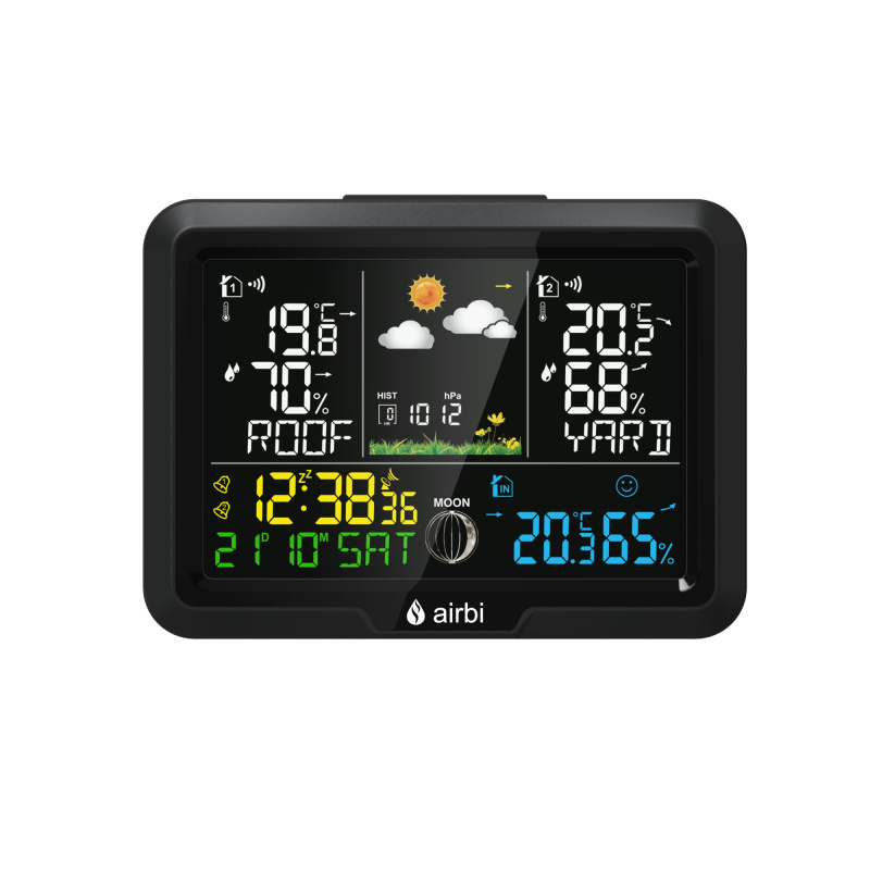 Domácí meteostanice Airbi Duo Color