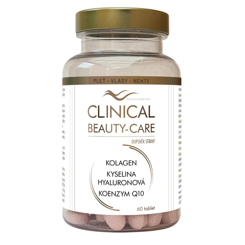 CLINICAL Beauty-care kolagen + kyselina hyaluronová + Q10  60 tablet