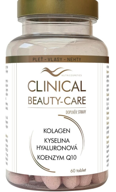 CLINICAL Beauty-care kolagen + kyselina hyaluronová + Q10  60 tablet