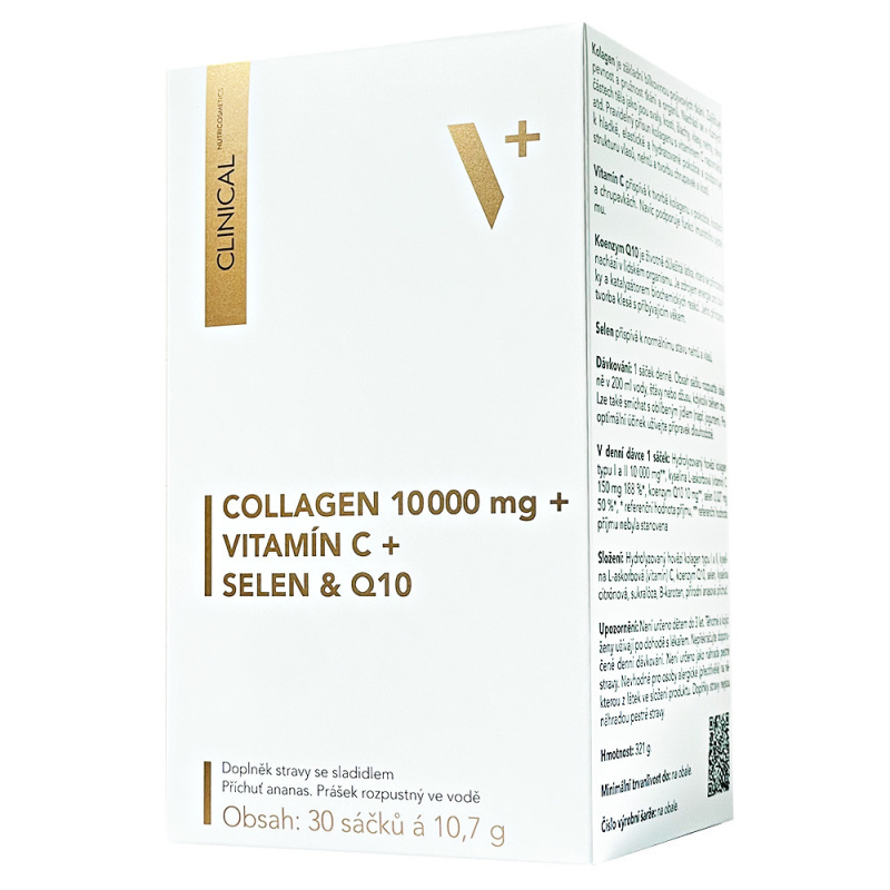 Clinical Collagen 10000mg+vitC+selen &Q10 30x10.7g