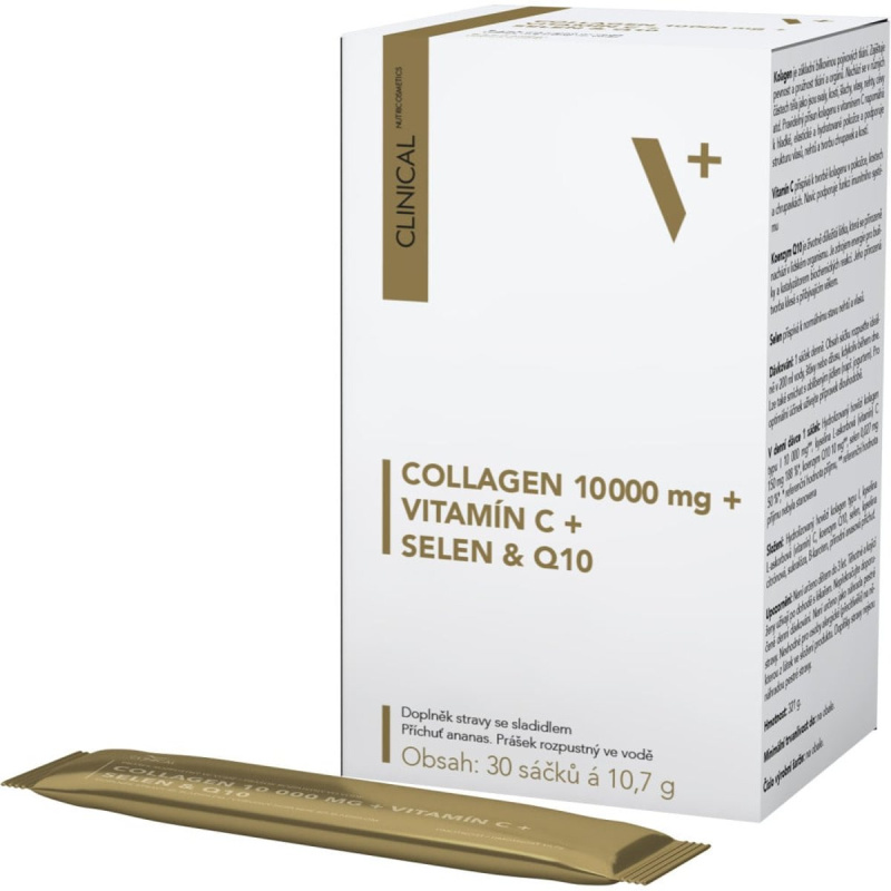 Clinical Collagen 10000mg+vitC+selen &Q10 30x10.7g