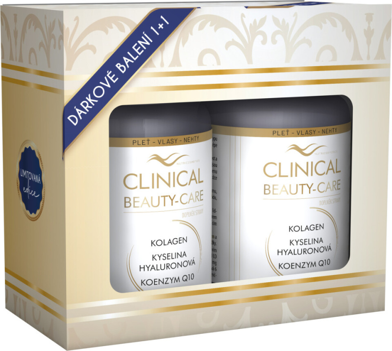 CLINICAL Beauty-care kolagen + kyselina hyaluronová + Q10 60+60 tablet