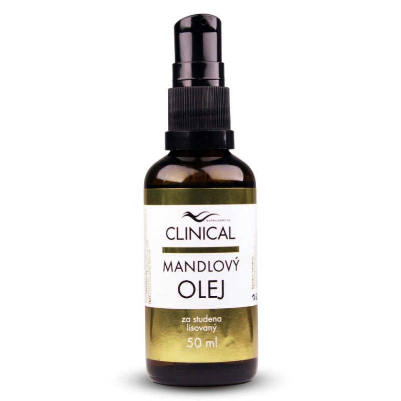 Clinical Mandlový olej za studena lisovaný 50 ml