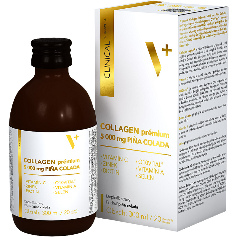CLINICAL Collagen prémium 5000 mg piňa colada 300 ml