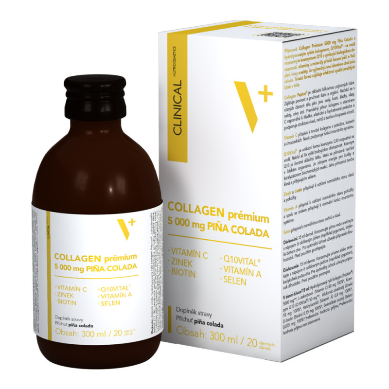 CLINICAL Collagen prémium 5000 mg piňa colada 300 ml