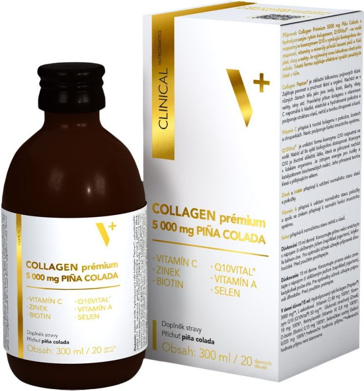 CLINICAL Collagen prémium 5000 mg piňa colada 300 ml