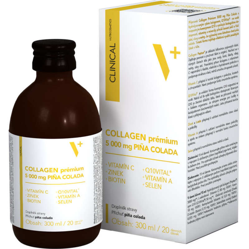 CLINICAL Collagen prémium 5000 mg piňa colada 300 ml