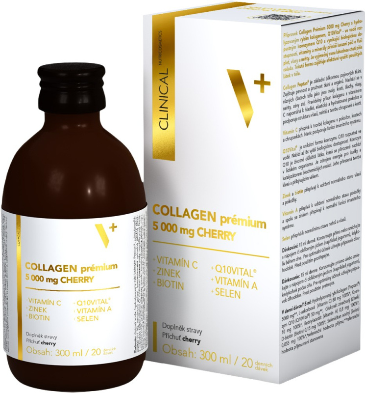 CLINICAL Collagen prémium 5000 mg cherry 300 ml