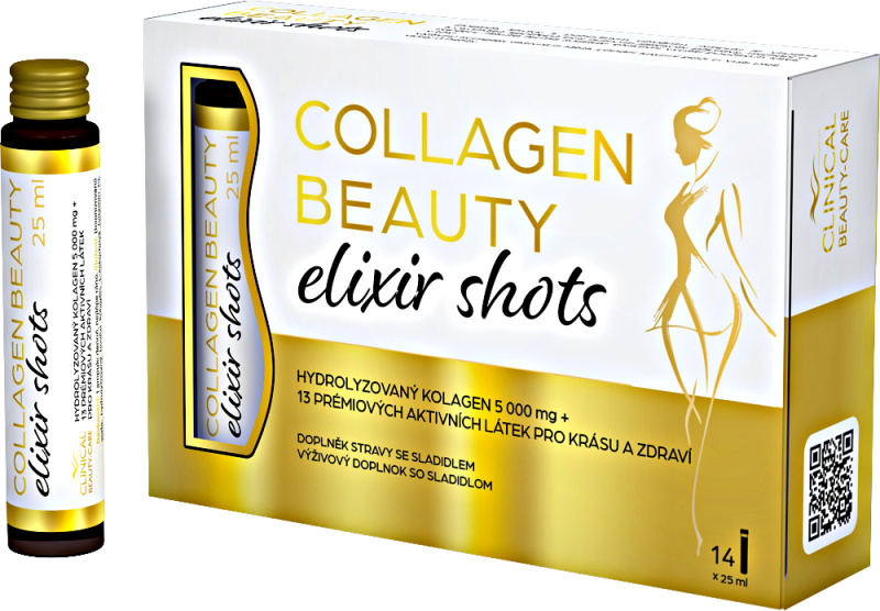 Clinical Collagen beauty elixir shots 14x25 ml