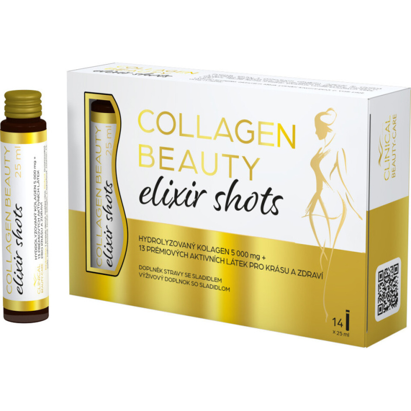Clinical Collagen beauty elixir shots 14x25 ml