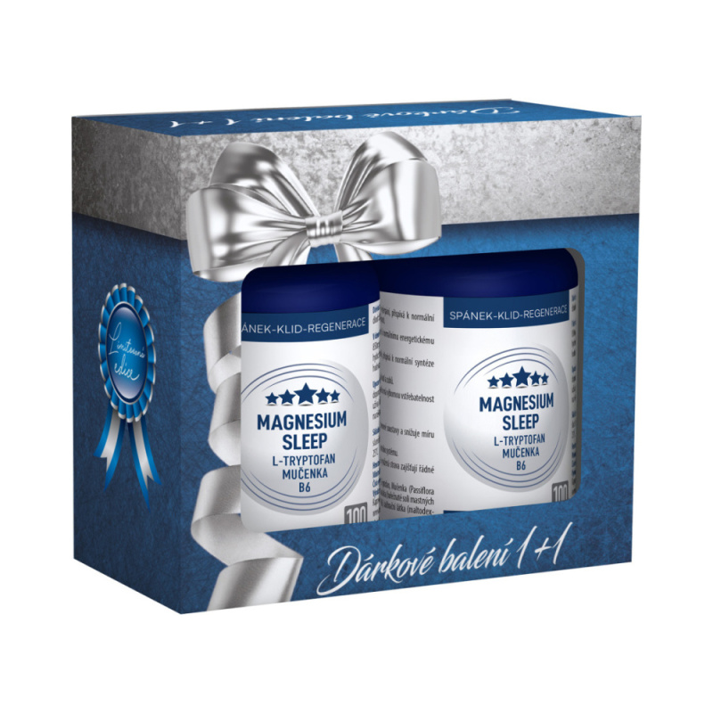 CLINICAL Magnesium sleep 2 x 100 kapslí + DÁRKOVÉ balení