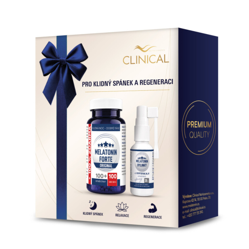 Melatonin Forte Original + Melatonin spray 1+1