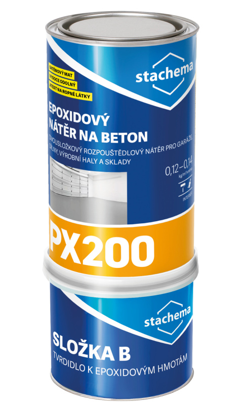 Nátěr epoxidový Stachema PX200 RAL 7040 10 kg
