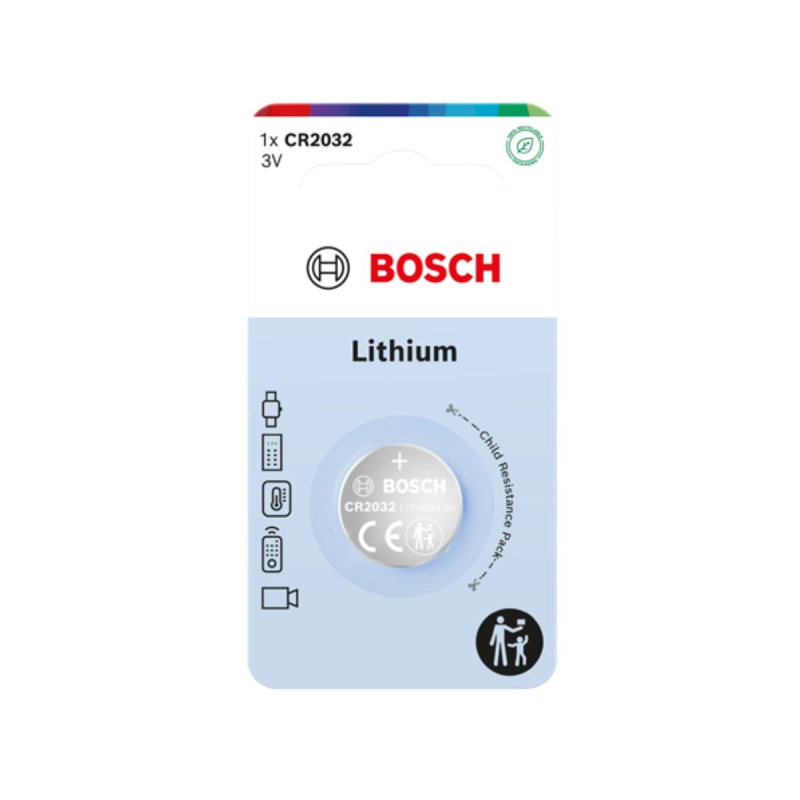 Bosch Lithium Coin CR2032 baterie 1 ks